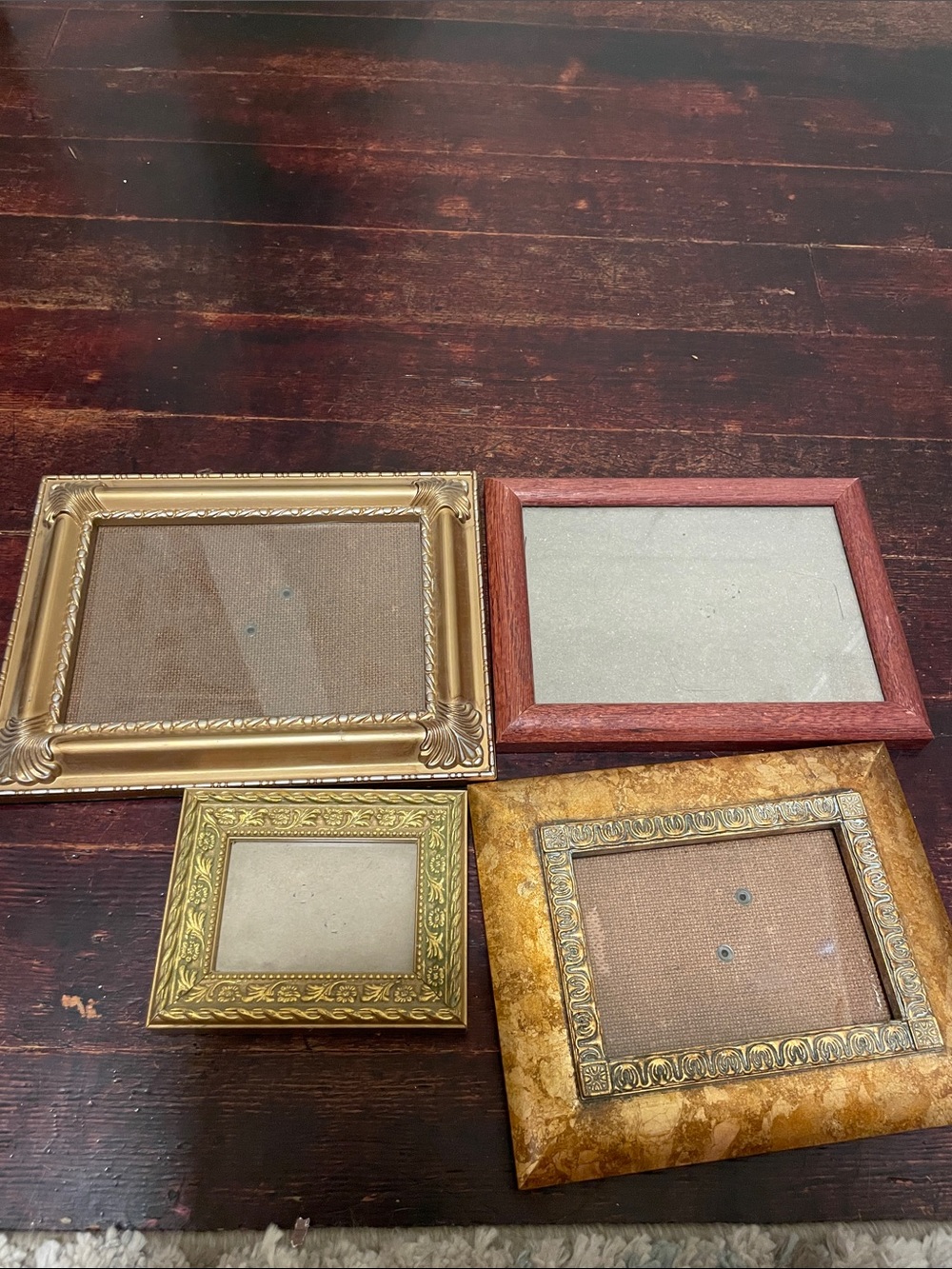 Assorted Gold and Brown Decorative Picture Frame Set - Home Accents